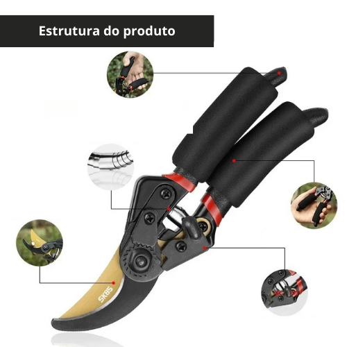 Tesoura de Poda Profissional