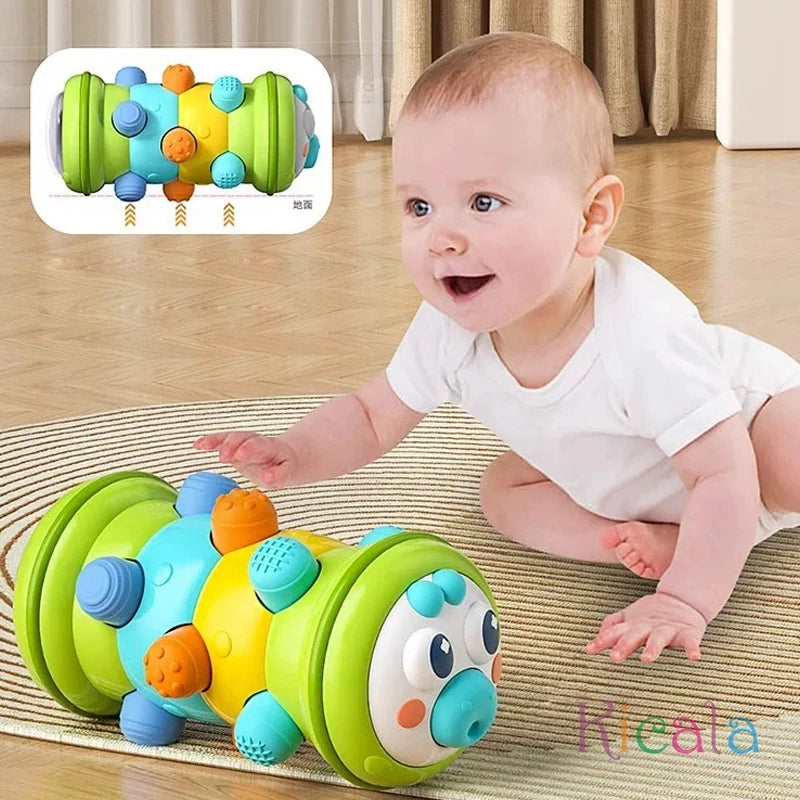 Brinquedo Rolo Sensorial para Bebês