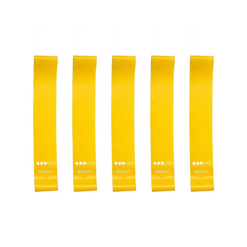 Conjunto de 5 Faixas Elásticas de Resistência