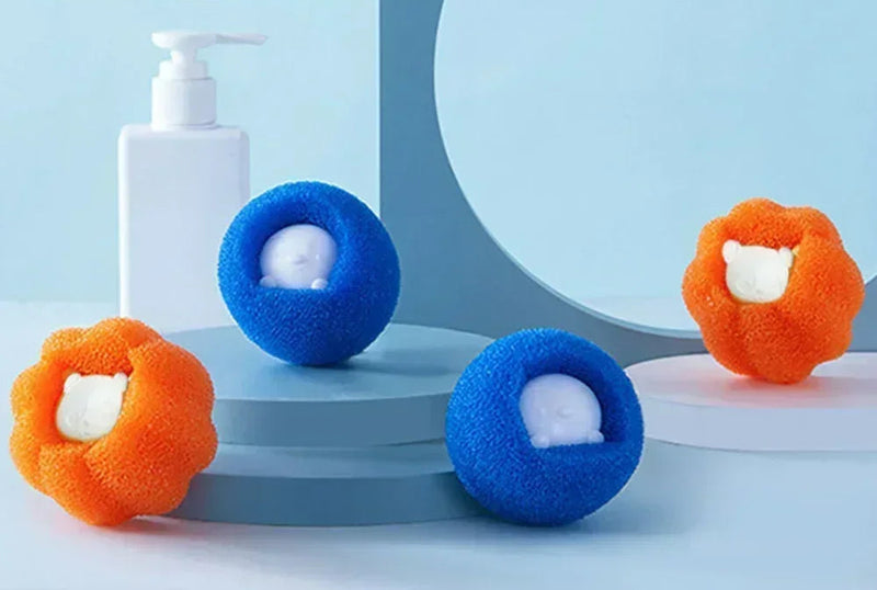 Bolas Removedoras de Pelos para Lavagem