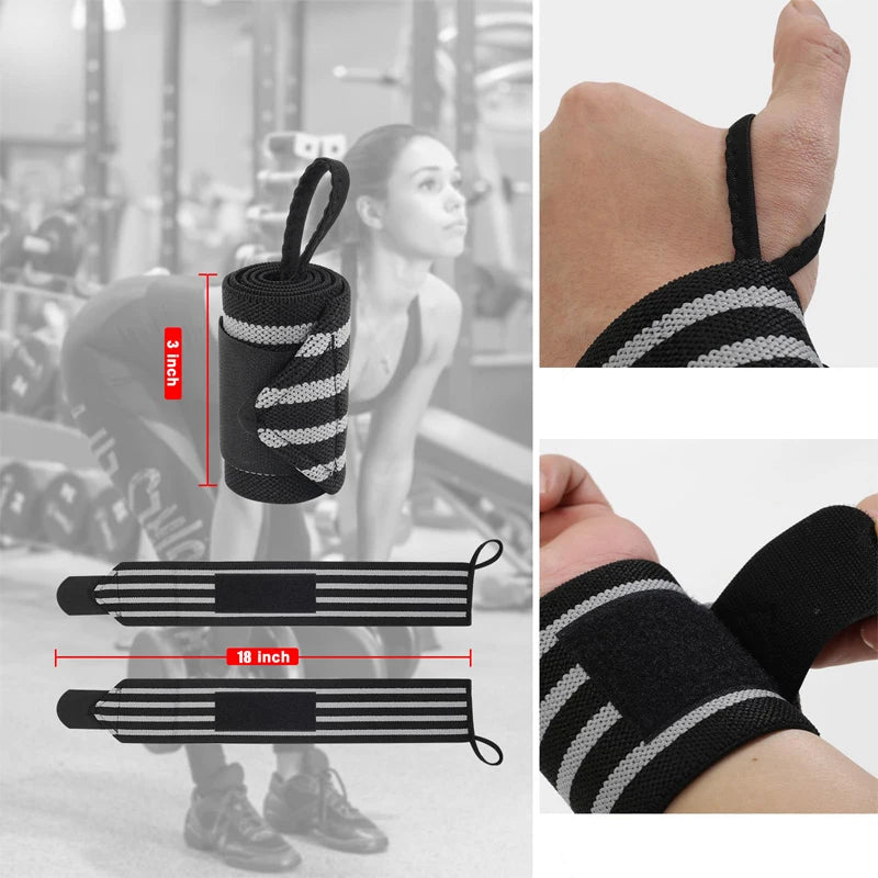 Faixa de Pulso Ajustável para Treino