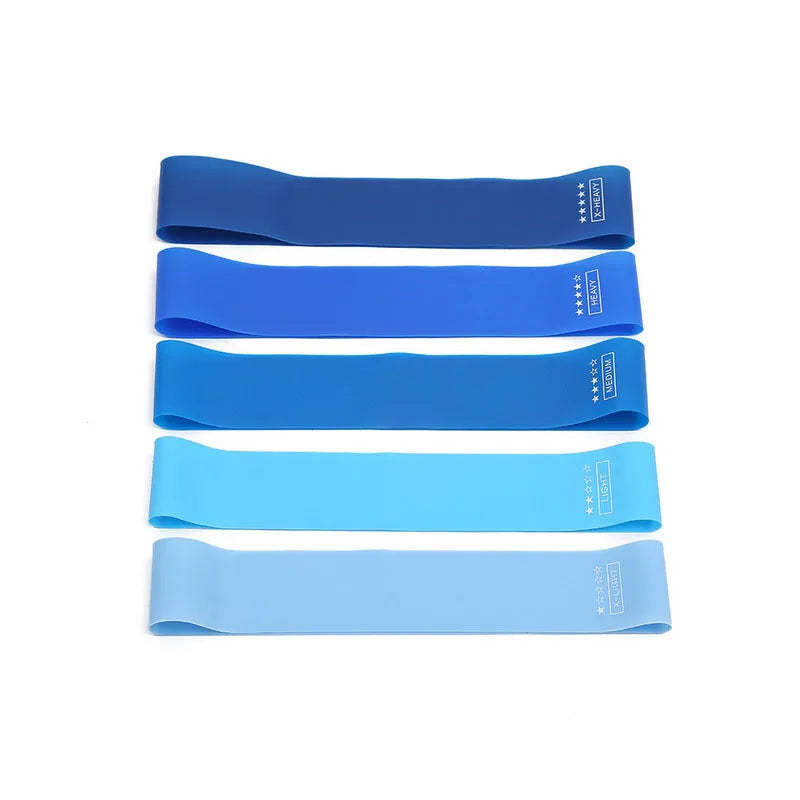 Conjunto de 5 Faixas Elásticas de Resistência
